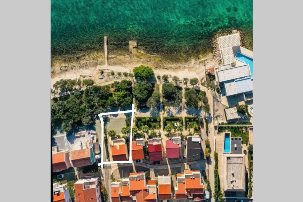 Apartment Punta Skala Villa Valentina Петрчане Екстер'єр фото