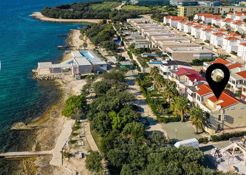 Apartment Punta Skala Villa Valentina Петрчане Екстер'єр фото